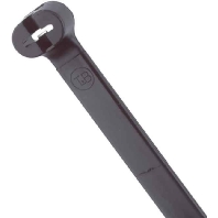 Ty-Rap kabelbinder UV-bestendig met stalen sluiting (l x b) 340 mm x 6.9 mm TY527MXR Kleur: Zwart 50