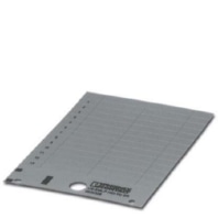 US-EMLP-HA (60X30)SR  (10 Stück) - Kunststoffschild silber, 60x30mm, US-EMLP-HA (60X30)SR