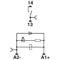 RIF-0-RSC-12DC/ 1  (10 Stück) - Relaismodul, RIF-0-RSC-12DC/ 1
