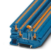 PTV 2,5-TWIN-MT BU  (50 Stück) - Messertrennklemme, PTV 2,5-TWIN-MT BU