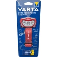Sports H20 Pro  (4 Stück) - Kopfleuchte Outdoor Sports, inklusive 3AAA Batterien Sports H20 Pro