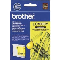 Inkcartridge Brother LC-1000Y geel