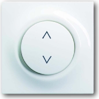 6430-74 - Cover plate for venetian blind white 6430-74