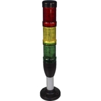 Eaton LED signaalzuil SL4-100-L-RYG-24LED Continulicht Rood, Geel, Groen 24 V Veiligheidstype IP66
