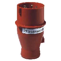 CTP 532/6H - CEE plug 32A 5p 6h 400 V (50+60 Hz) red CTP 532/6H