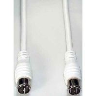 FAS25 - Coax patch cord F connector 2,5m FAS25