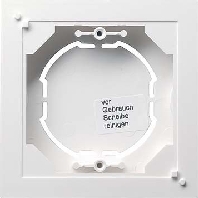 021903 - Surface mounted housing 1-gang white 021903