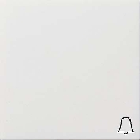 0286112 - Cover plate for switch/push button white 0286112