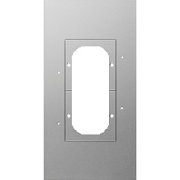 129700 - Mounting frame for door station 2-unit 129700