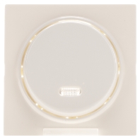 015340 - Push button 1 make contact (NO) white 015340