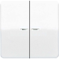 CD 595 KO5 SW - Cover plate for switch/push button black CD 595 KO5 SW