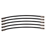 F 75 HQ 25 (VE5) - Coax patch cord F-Quick connector 0,25m F 75 HQ 25 (quantity: 5)