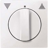 538719 - Cover plate for venetian blind white 538719