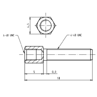 09 67 000 9973 (100 Stück) - Machine screw 09 67 000 9973