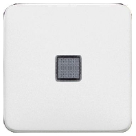 776211 - Cover plate for switch/push button white 776211