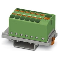 PTFIX10/12X4-NS35GN (8 Stück) - Feed-through terminal block 28,6mm 32A PTFIX10/12X4-NS35GN