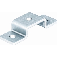 GMS 3 O 4121 FT (10 Stück) - Coupler for support/profile rail Steel GMS 3 O 4121 FT