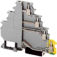 DLK 2,5-PE - Ground terminal block 4-p 6,2mm DLK 2,5-PE