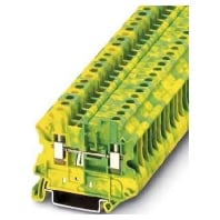 Phoenix Contact UT 4-MTD-PE UT 4-MTD-PE Doorgangsserieklem Groen-geel Inhoud: 50 stuks