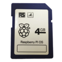 Raspberry Pi OS SD Karte 4GB Raspberry Pi OS installiert Special sale 10 pcs. Available