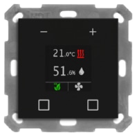 SCN-RTR55S06.01 - KNX Room Temperature Controller Smart 55, Black matt SCN-RTR55S06.01