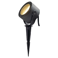 SLV SITRA 360 SPIKE antraciet GX53 IP44, 231525