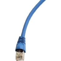 Telegärtner Netwerk Aansluitkabel CAT 6A S-FTP 0.25 m Blauw
