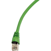 Telegärtner Netwerk Aansluitkabel CAT 5e U-UTP 0.50 m Groen