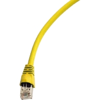 Telegärtner Netwerk Aansluitkabel CAT 5e U-UTP 0.50 m Geel