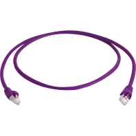 Telegärtner Netwerk Aansluitkabel CAT 6A S-FTP 3 m Violet