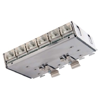 Netwerk-patchpanel 6 poorten CAT 6A Telegärtner 3 HE