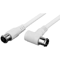 FQ-FQW 300 Coax patch cord F-Quick connector 3m FQ-FQW 300