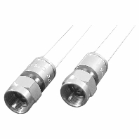 FPK 390 - Coax patch cord F connector 0,39m FPK 390