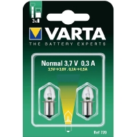 Varta Lampes Reserve Normal 2X 3.7 V 0,30 A Argon 720000402