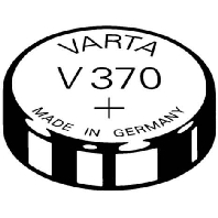 V 370 Stk.1  - Uhren-Batterie 1,55V/30mAh/Silber V 370 Stk.1