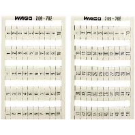 WAGO 209-702 WSB-snellabelsysteem 5 stuks