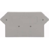 280-330 - End/partition plate for terminal block 280-330