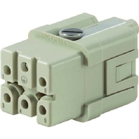 HDC HQ 5 FC - Socket insert for connector 5p HDC HQ 5 FC