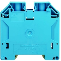 WDU 50N BL - Feed-through terminal block 18,5mm 150A WDU 50N BL