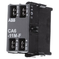 CA6-11M-F - Auxiliary contact block 1 NO/1 NC CA6-11M-F