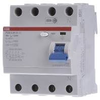 F204A-40/0,03AP-R - Residual current breaker 4-p F204A-40/0,03AP-R