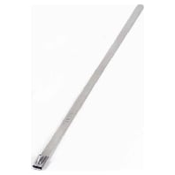 YLS-7.9-1200B  (100 Stück) - Edelstahlkabelbinder 1200x7,9 metall.si. YLS-7.9-1200B