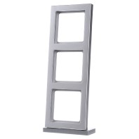 10136094 - Frame 3-gang aluminium 10136094