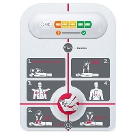 Hartmassagehulp Beurer Lifepad® Met alarm