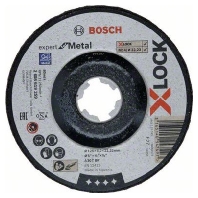 X-LOCK Afbraamschijf Expert for Metal 125x6x22.23mm, gebogen 10 stuk(s)