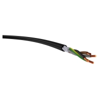 H05RR-F 4G1,5 (50 Meter) Power cable < 1kV, fix installation H05RR-F 4G1,5