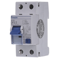 DFS2 025-2-0,03-A Residual current breaker 2-p 25-0,03A DFS2 025-2-0,03-A