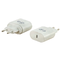 AC211 ws - USB quick charger 100-240V,EU-St/USB-C AC211 ws