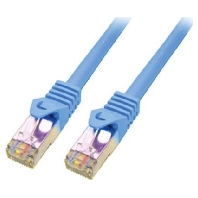 CC242/2blau - RJ45 8(8) Patch cord 6A (IEC) 2m CC242/2blau
