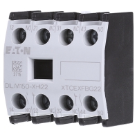 DILM150-XHI22 - Auxiliary contact block 2 NO/2 NC DILM150-XHI22